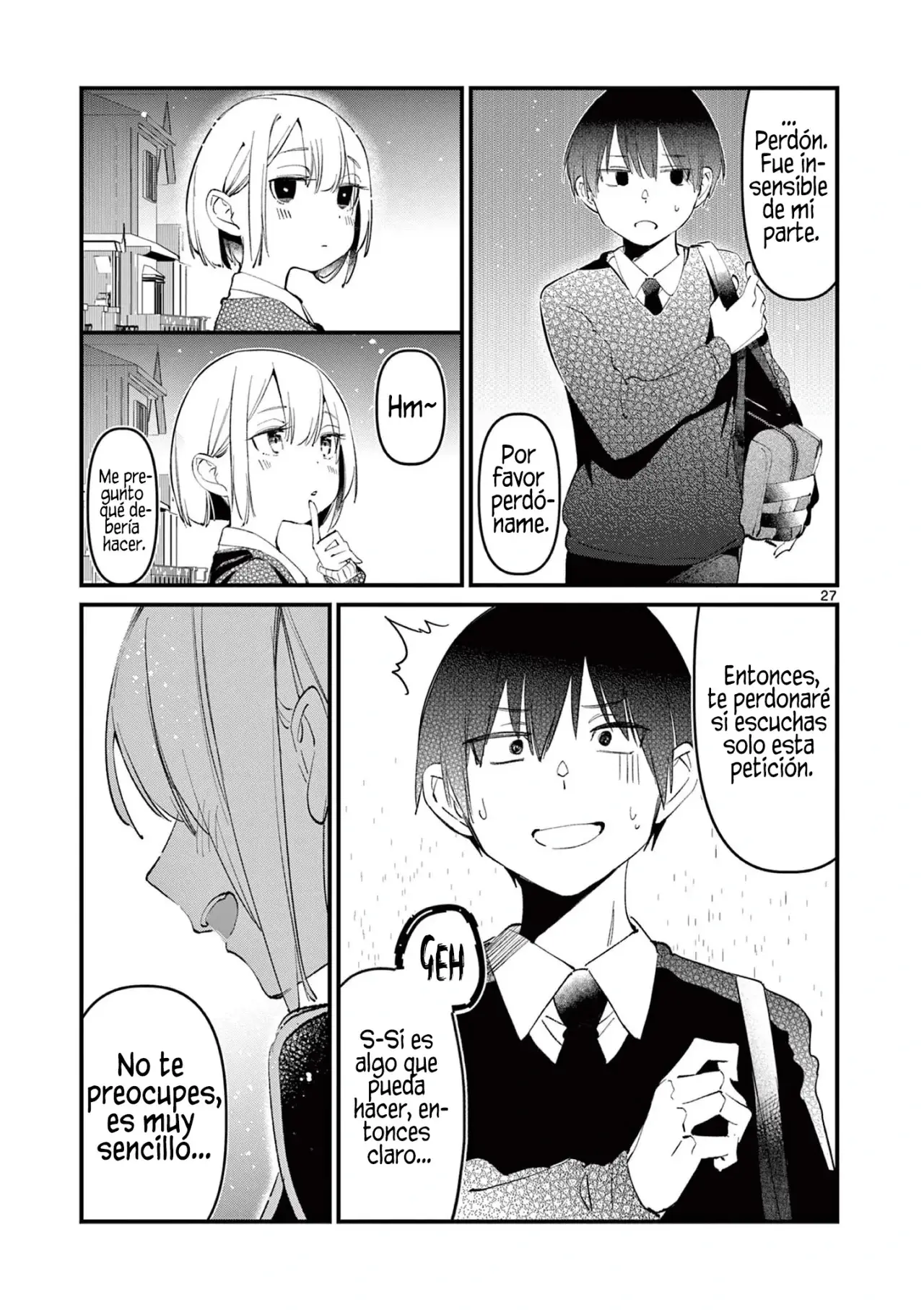 Aitsu no Kanojo capítulo 2, página 29