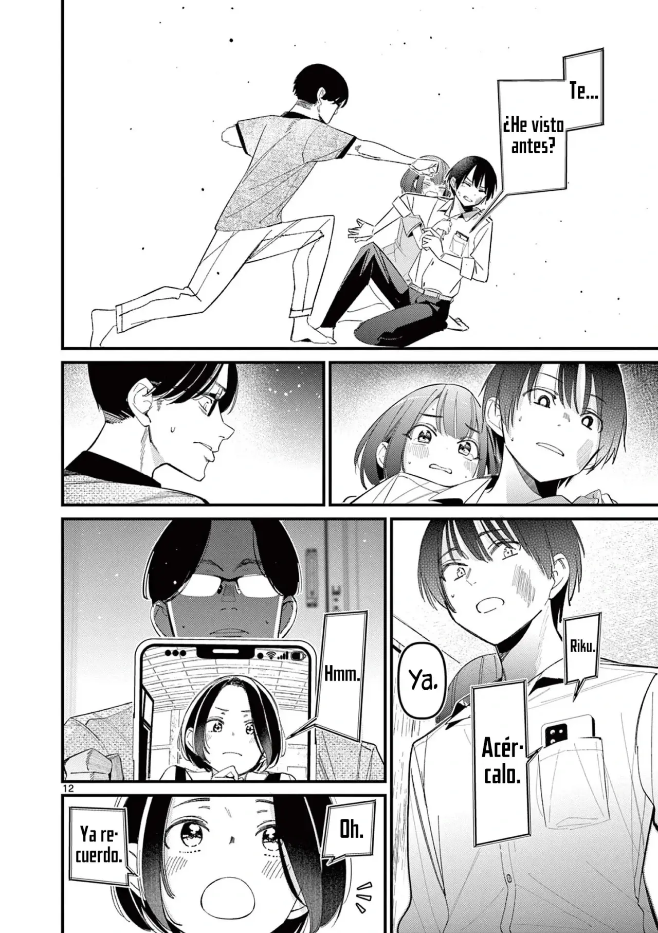 Aitsu no Kanojo capítulo 22, página 14