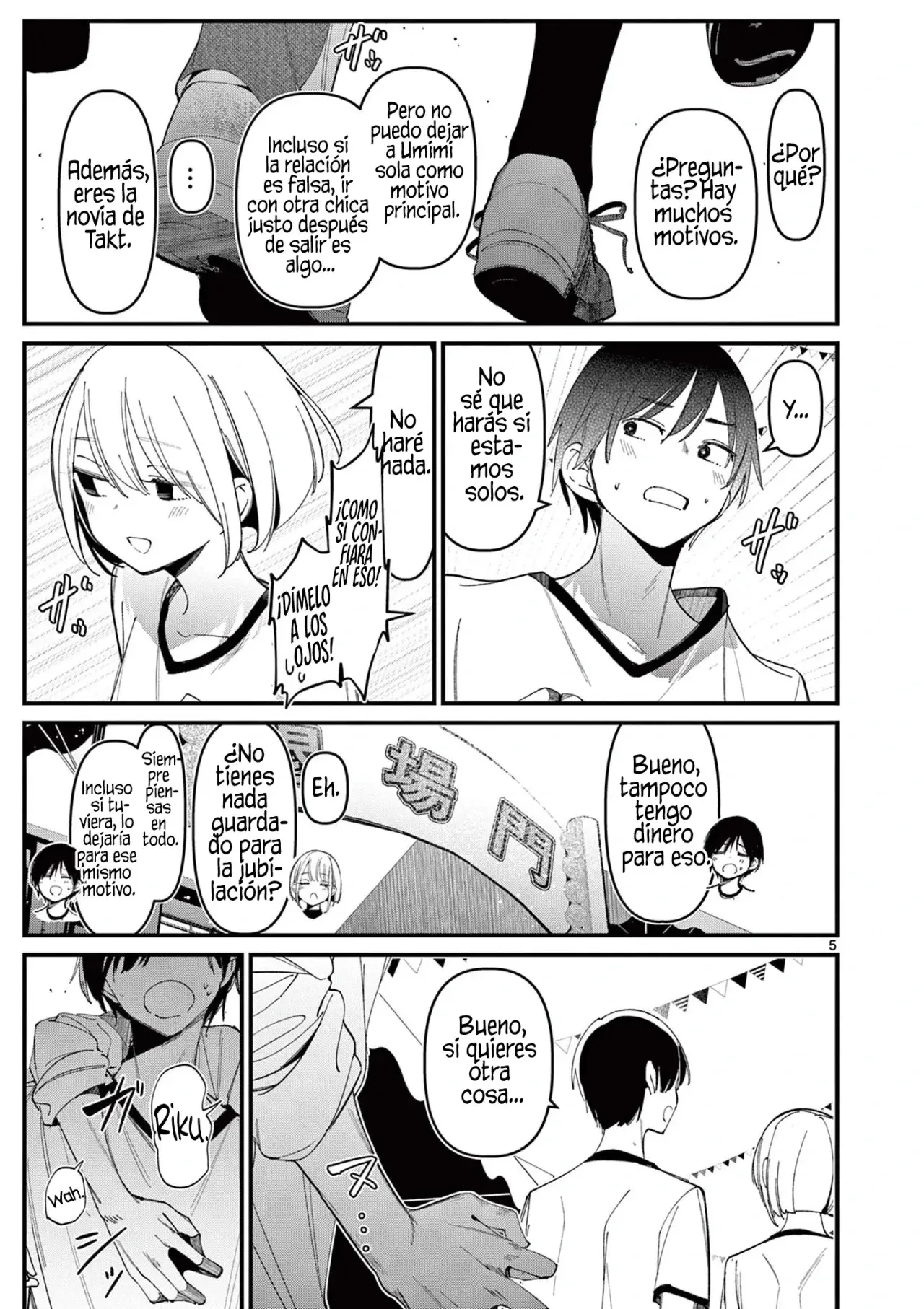 Aitsu no Kanojo capítulo 26, página 7