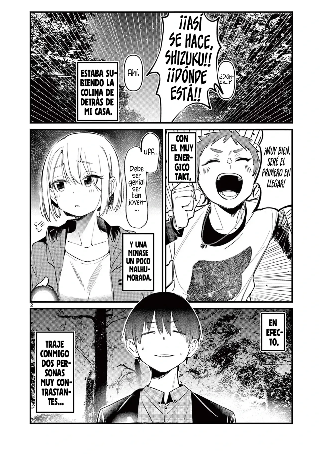 Aitsu no Kanojo capítulo 3, página 4