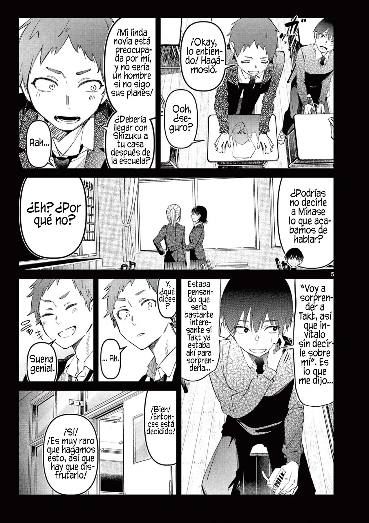 Aitsu no Kanojo capítulo 3, página 7