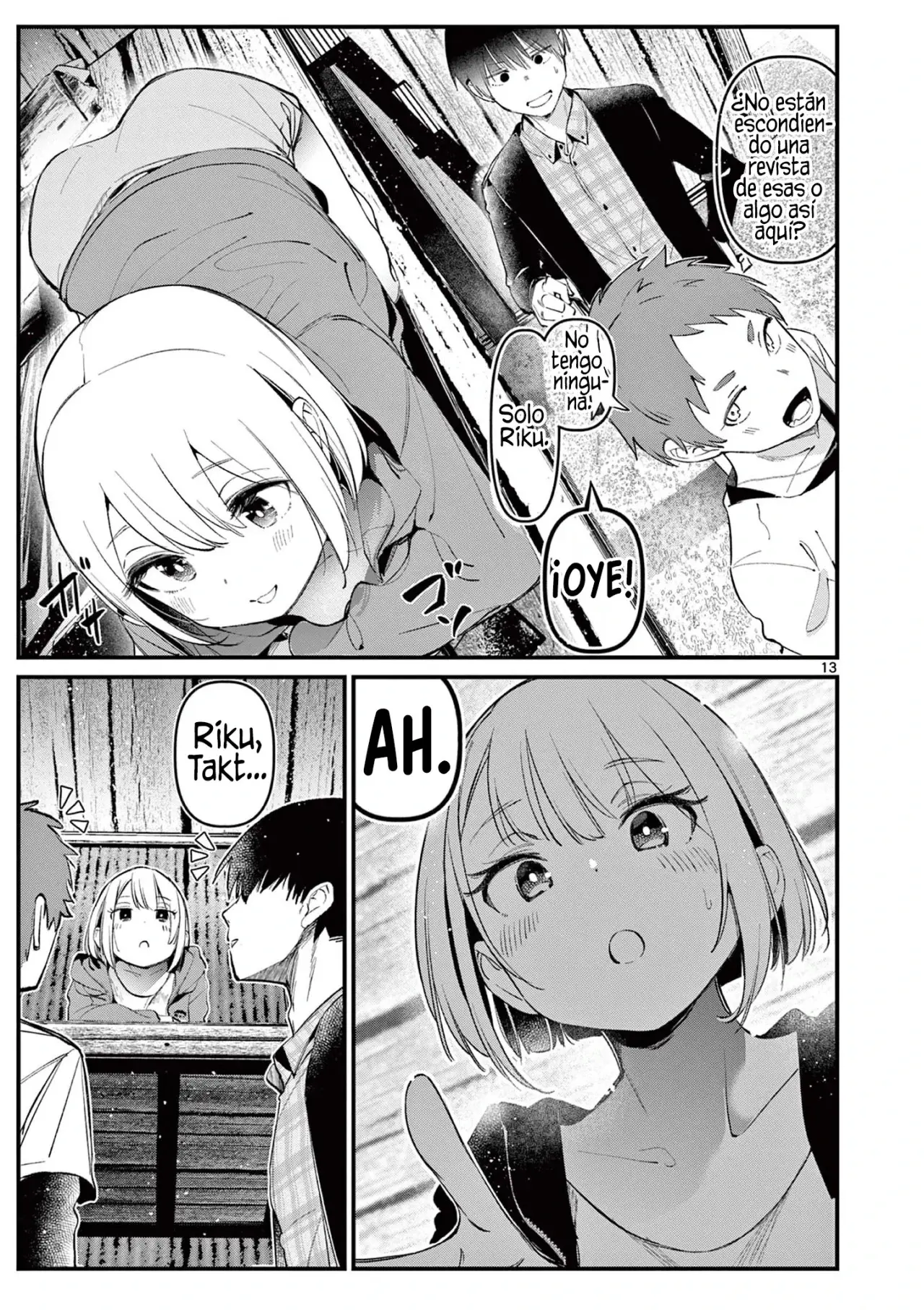Aitsu no Kanojo capítulo 3, página 15