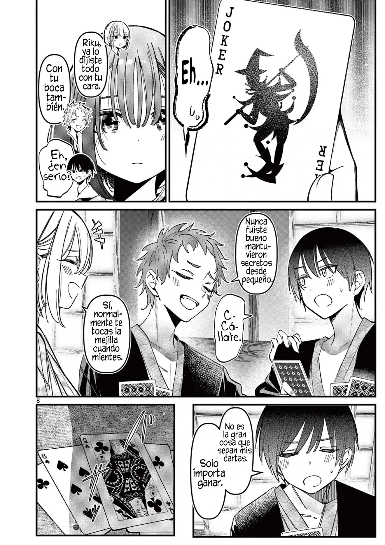 Aitsu no Kanojo capítulo 30, página 10