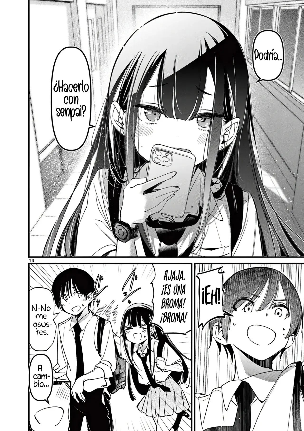Aitsu no Kanojo capítulo 32, página 16