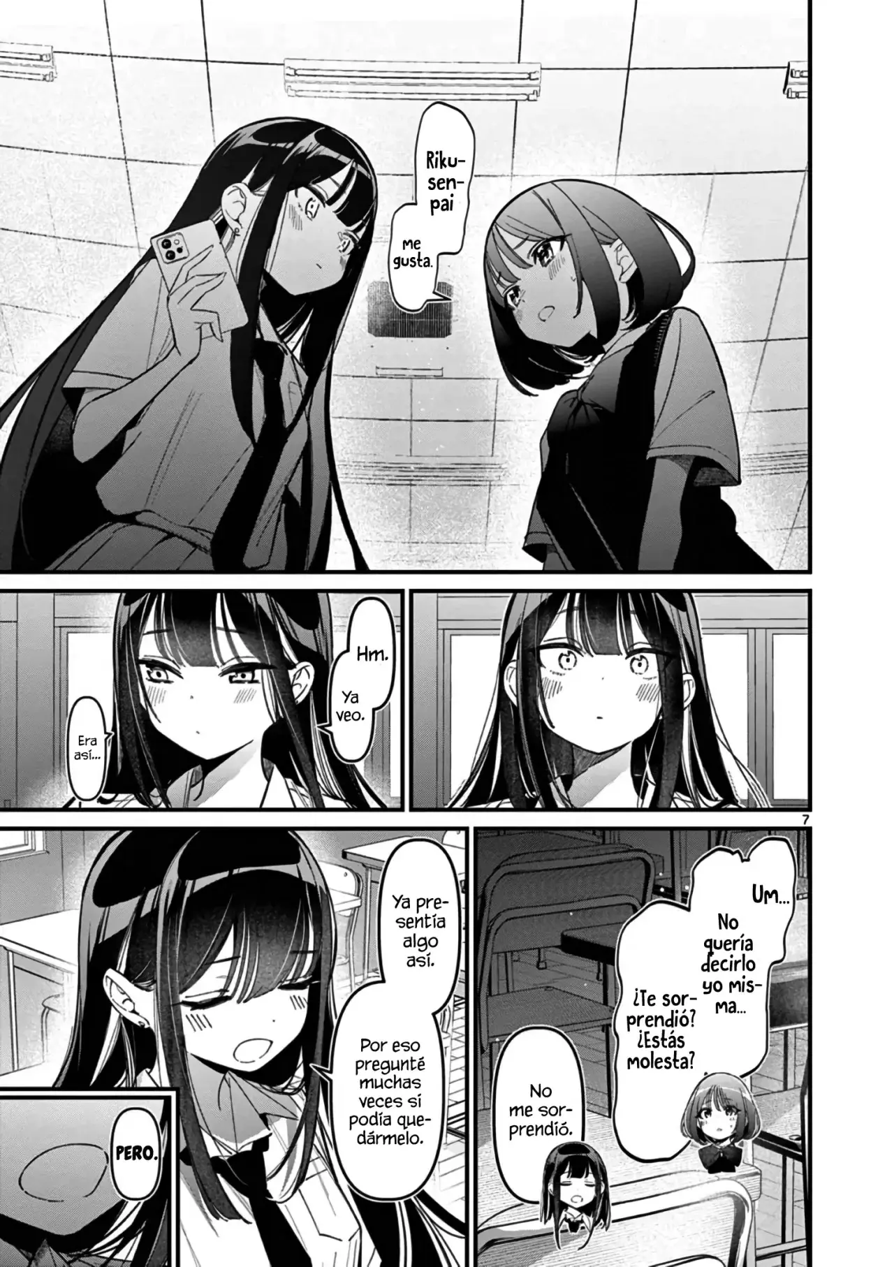 Aitsu no Kanojo capítulo 34, página 9