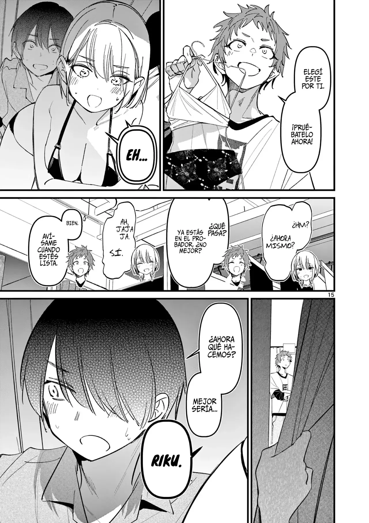 Aitsu no Kanojo capítulo 35, página 17