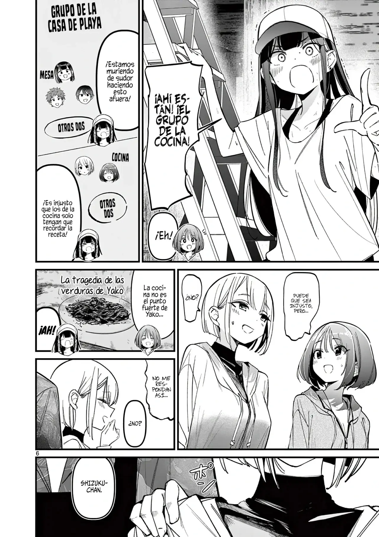 Aitsu no Kanojo capítulo 36, página 8
