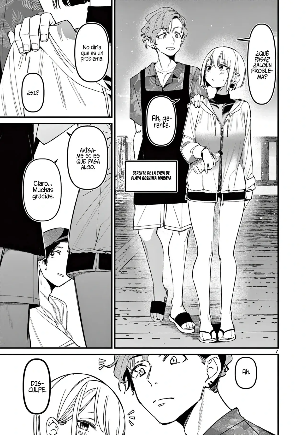 Aitsu no Kanojo capítulo 36, página 9