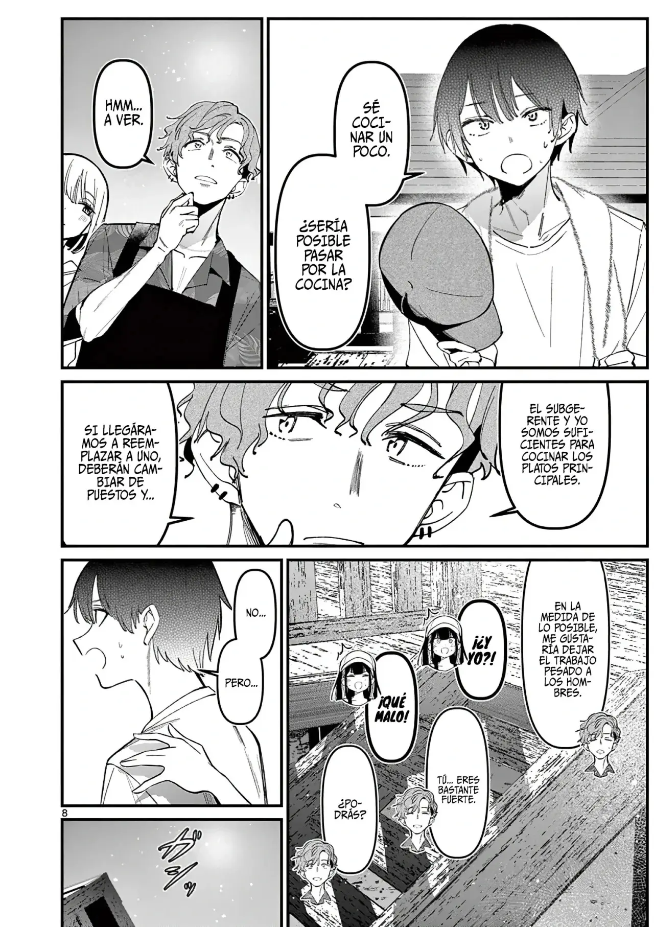 Aitsu no Kanojo capítulo 36, página 10