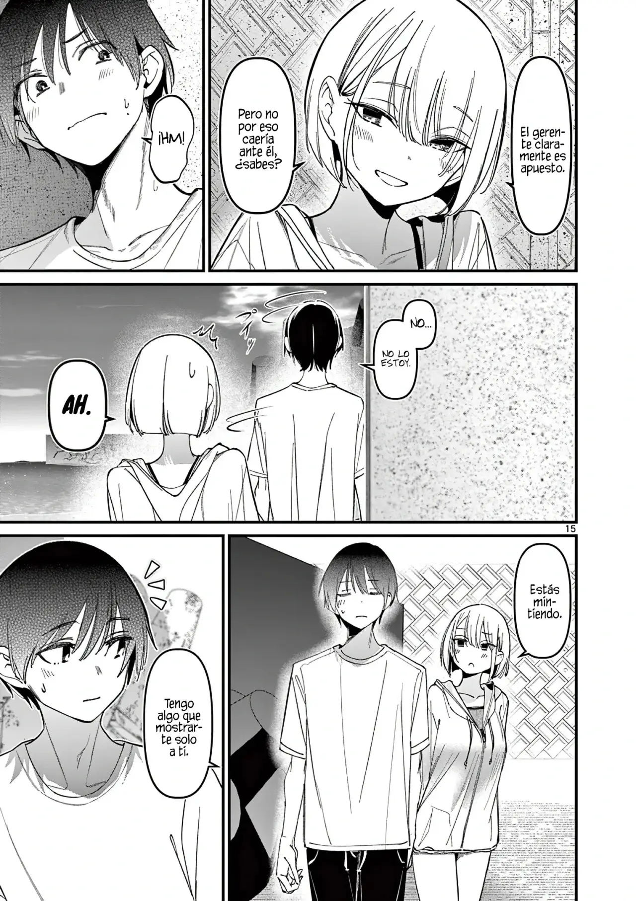 Aitsu no Kanojo capítulo 36, página 17
