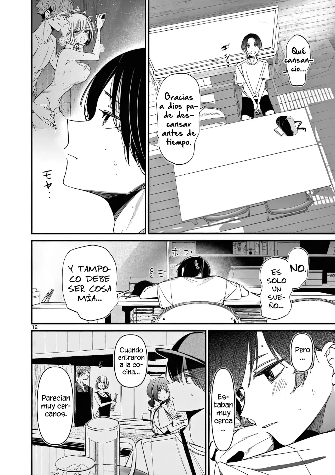 Aitsu no Kanojo capítulo 37, página 14