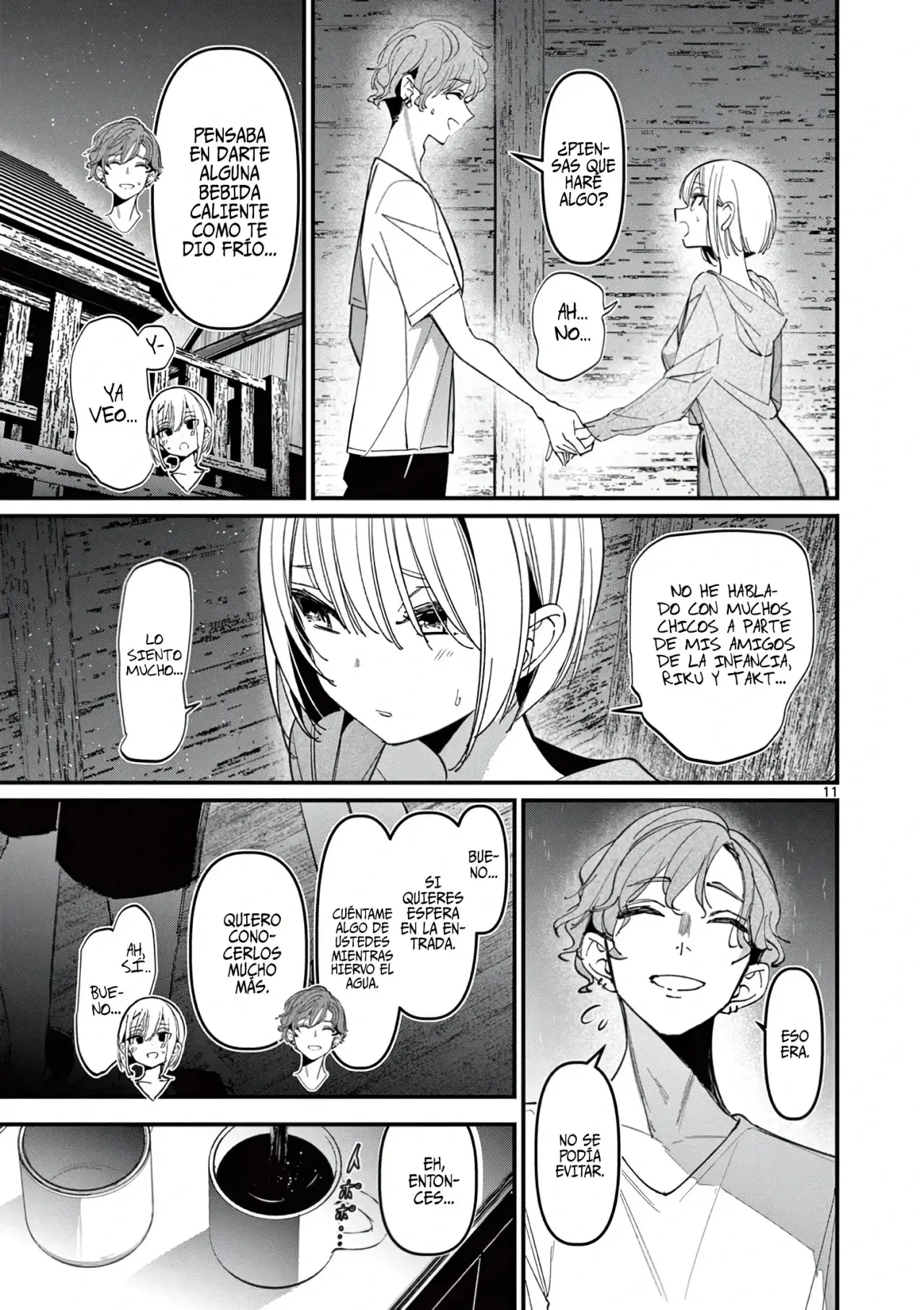 Aitsu no Kanojo capítulo 38, página 13