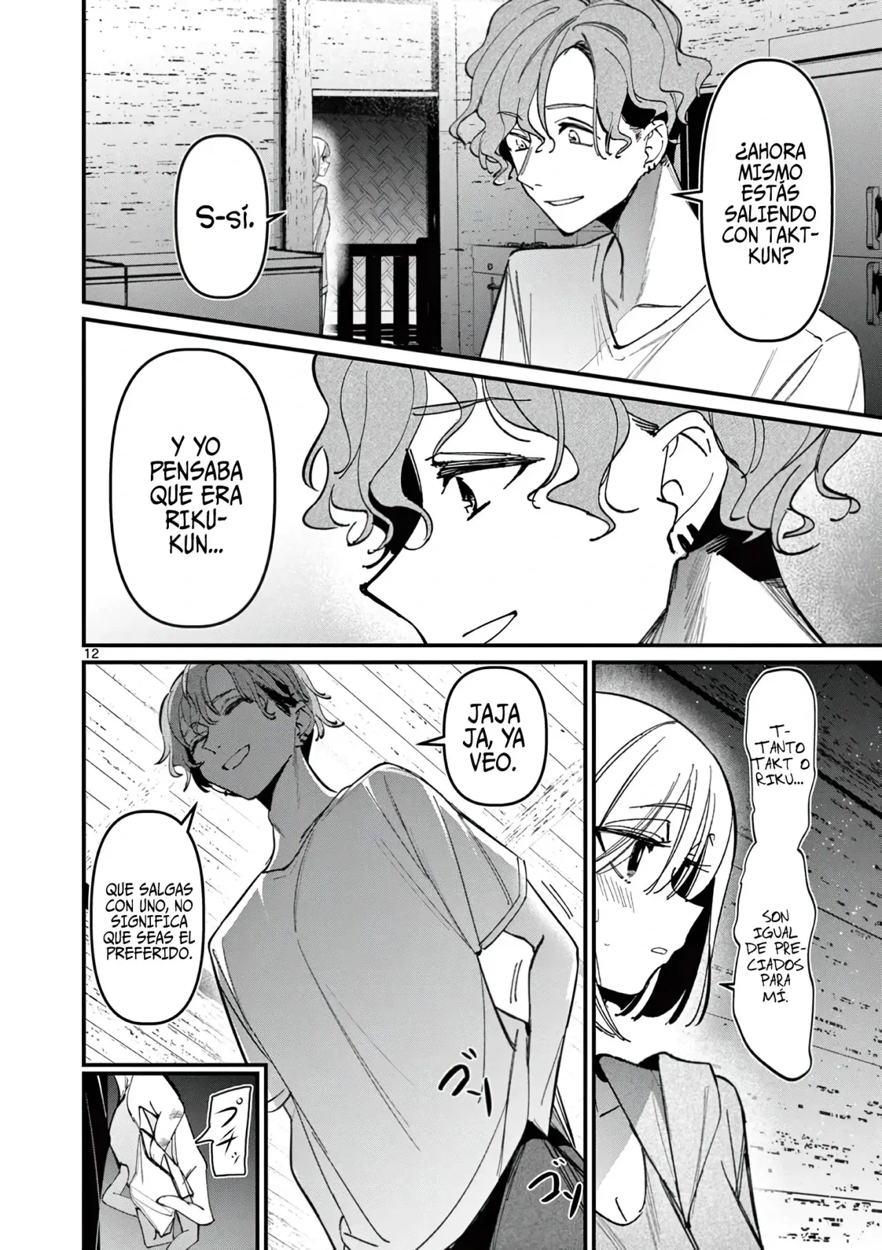 Aitsu no Kanojo capítulo 38, página 14