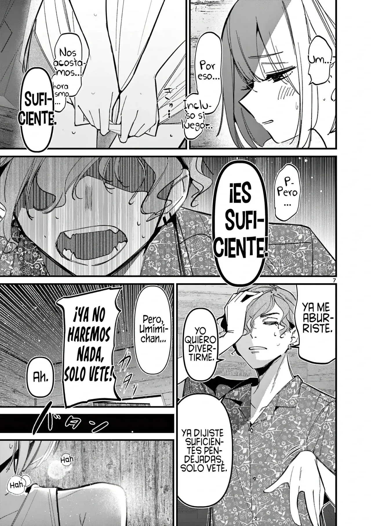 Aitsu no Kanojo capítulo 41, página 9