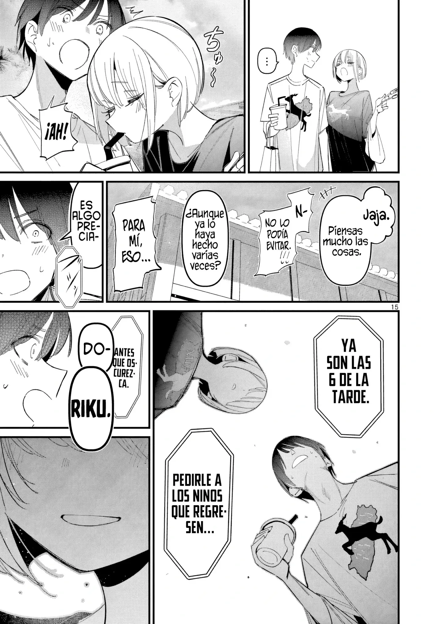 Aitsu no Kanojo capítulo 44, página 17
