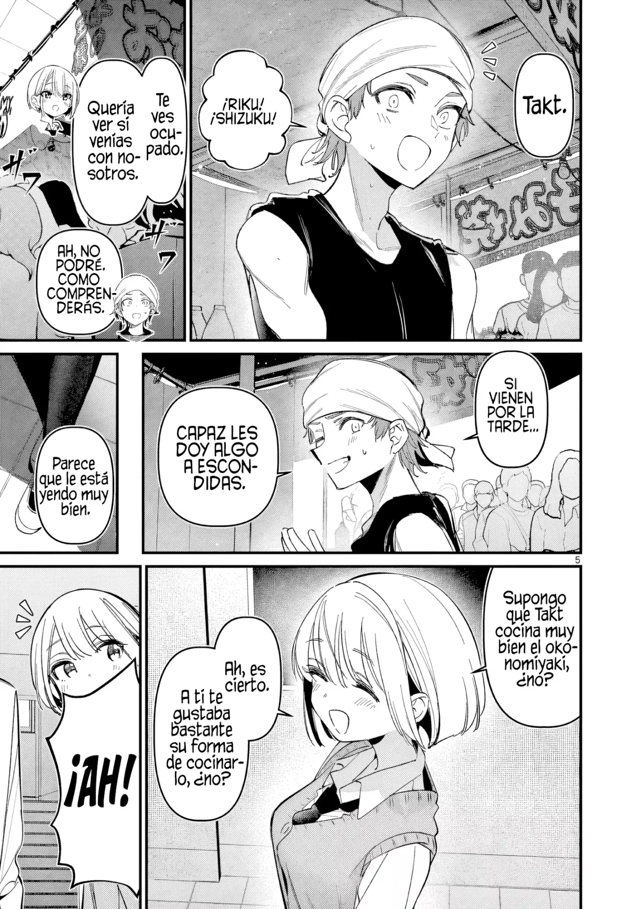 Aitsu no Kanojo capítulo 57, página 7