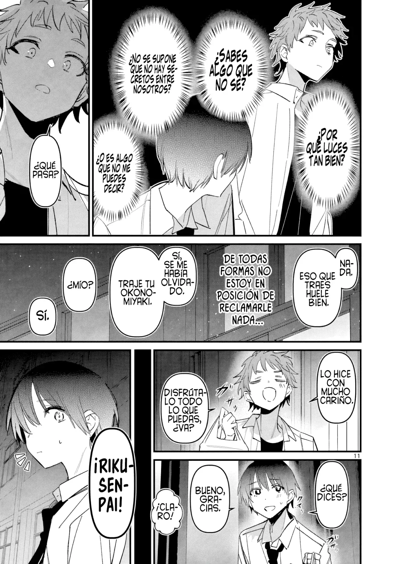 Aitsu no Kanojo capítulo 57, página 13