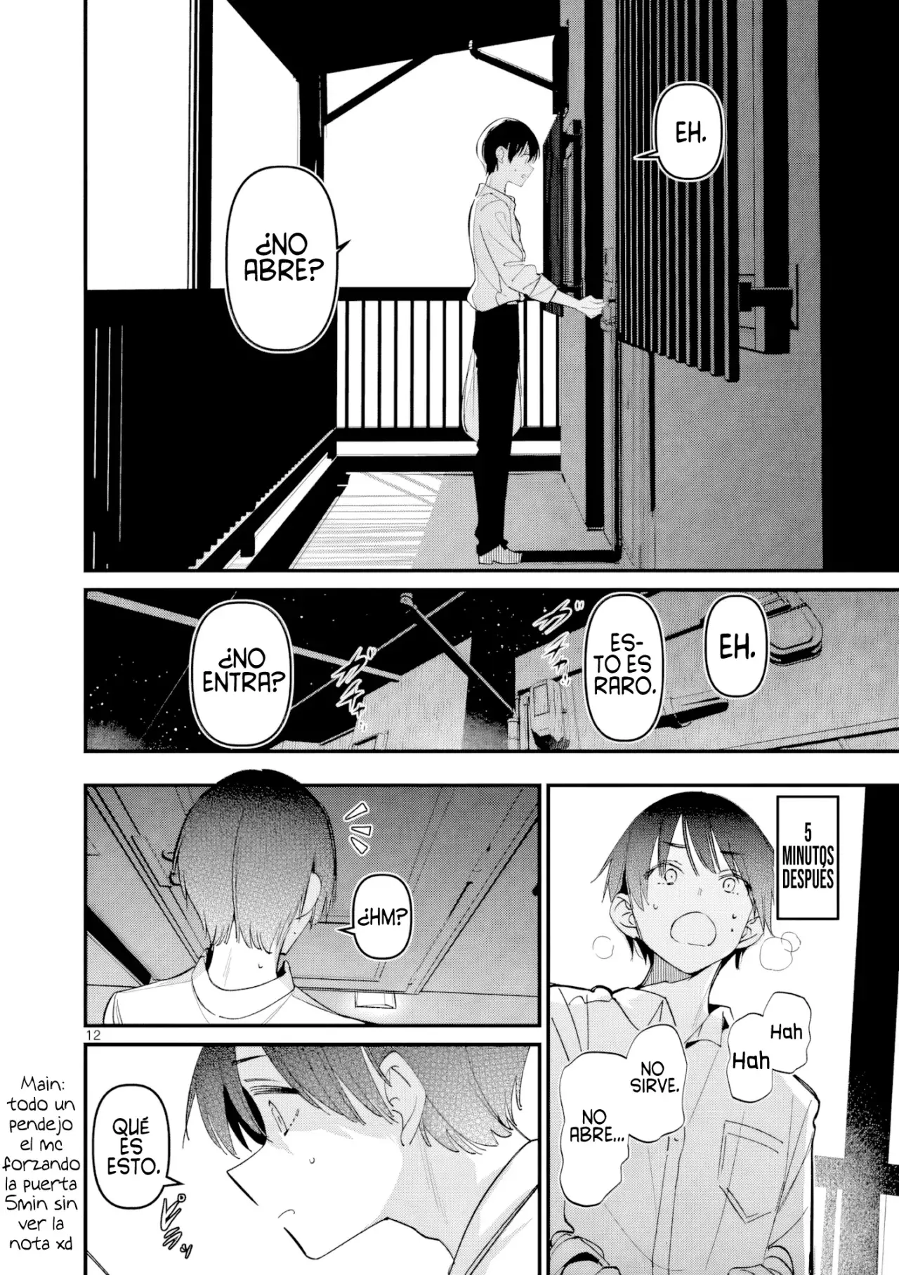 Aitsu no Kanojo capítulo 58, página 14