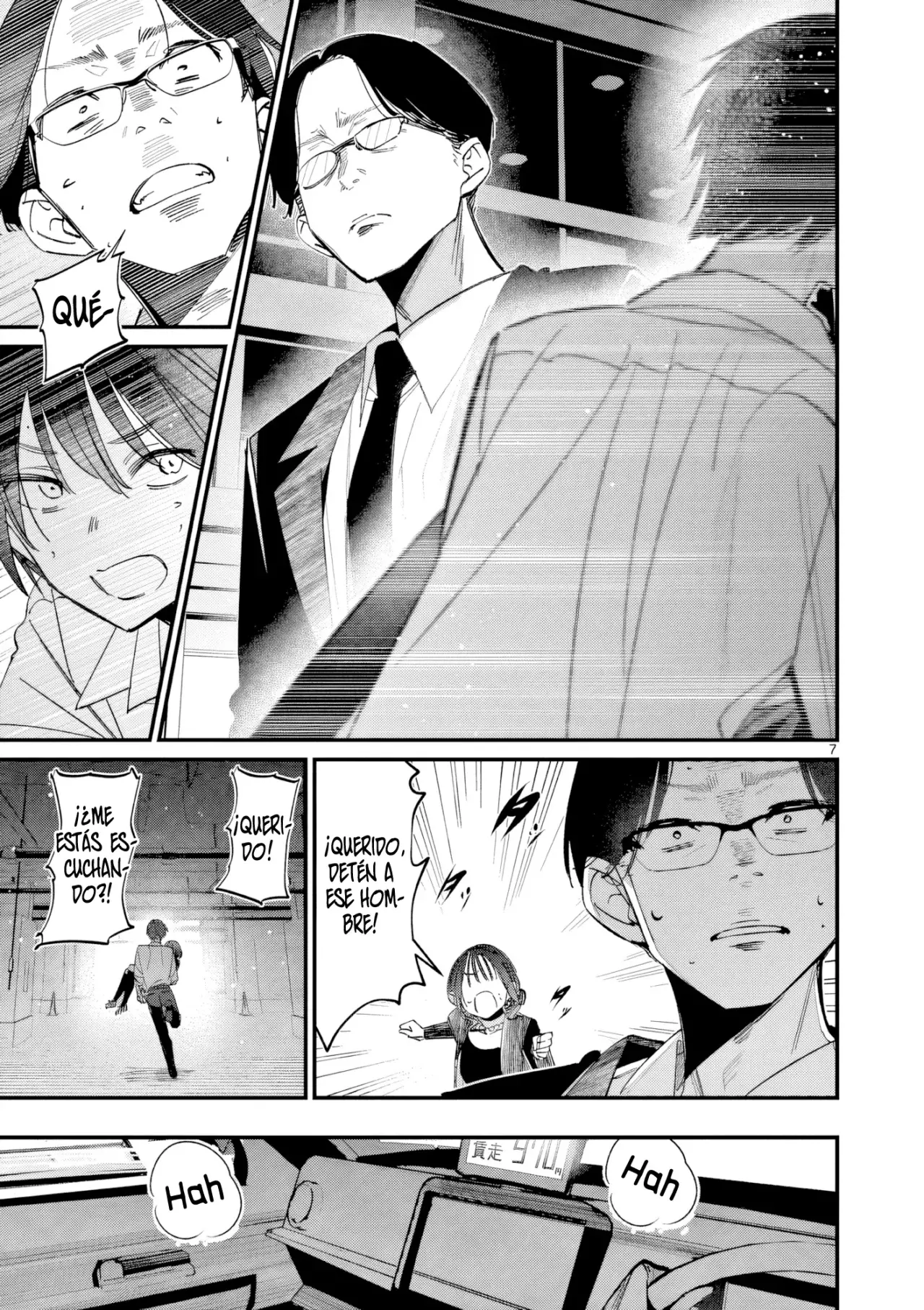 Aitsu no Kanojo capítulo 59, página 9