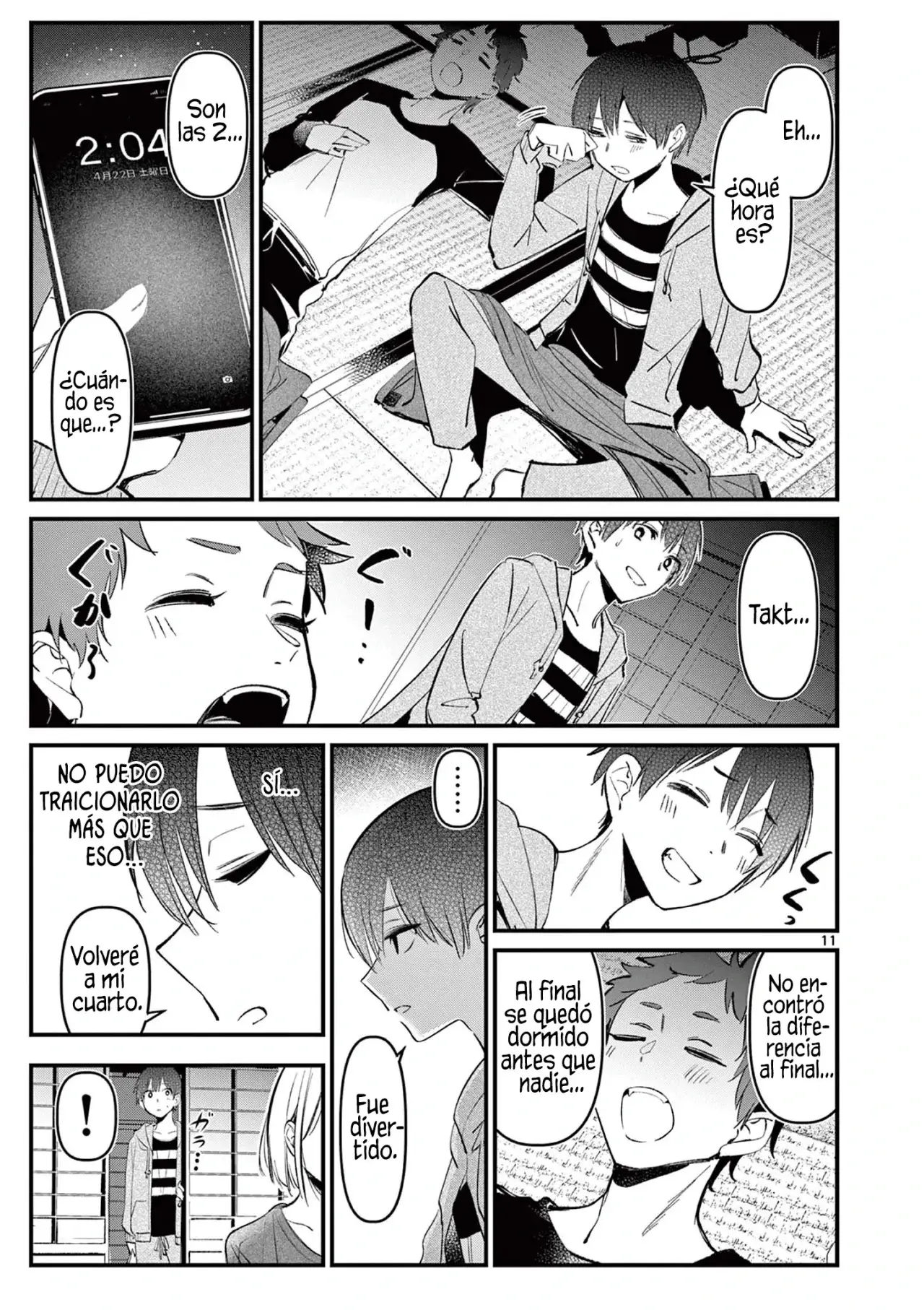 Aitsu no Kanojo capítulo 6, página 13
