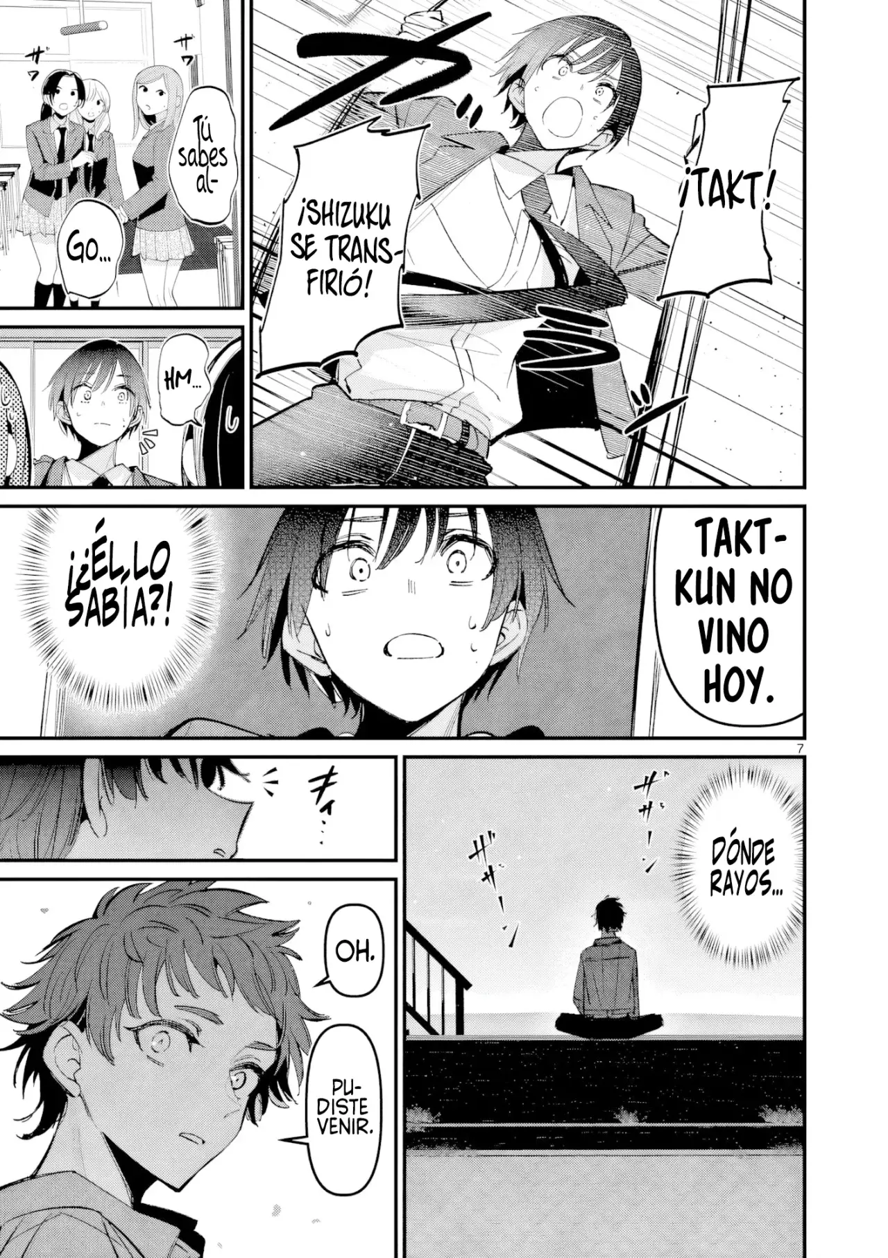 Aitsu no Kanojo capítulo 64, página 9