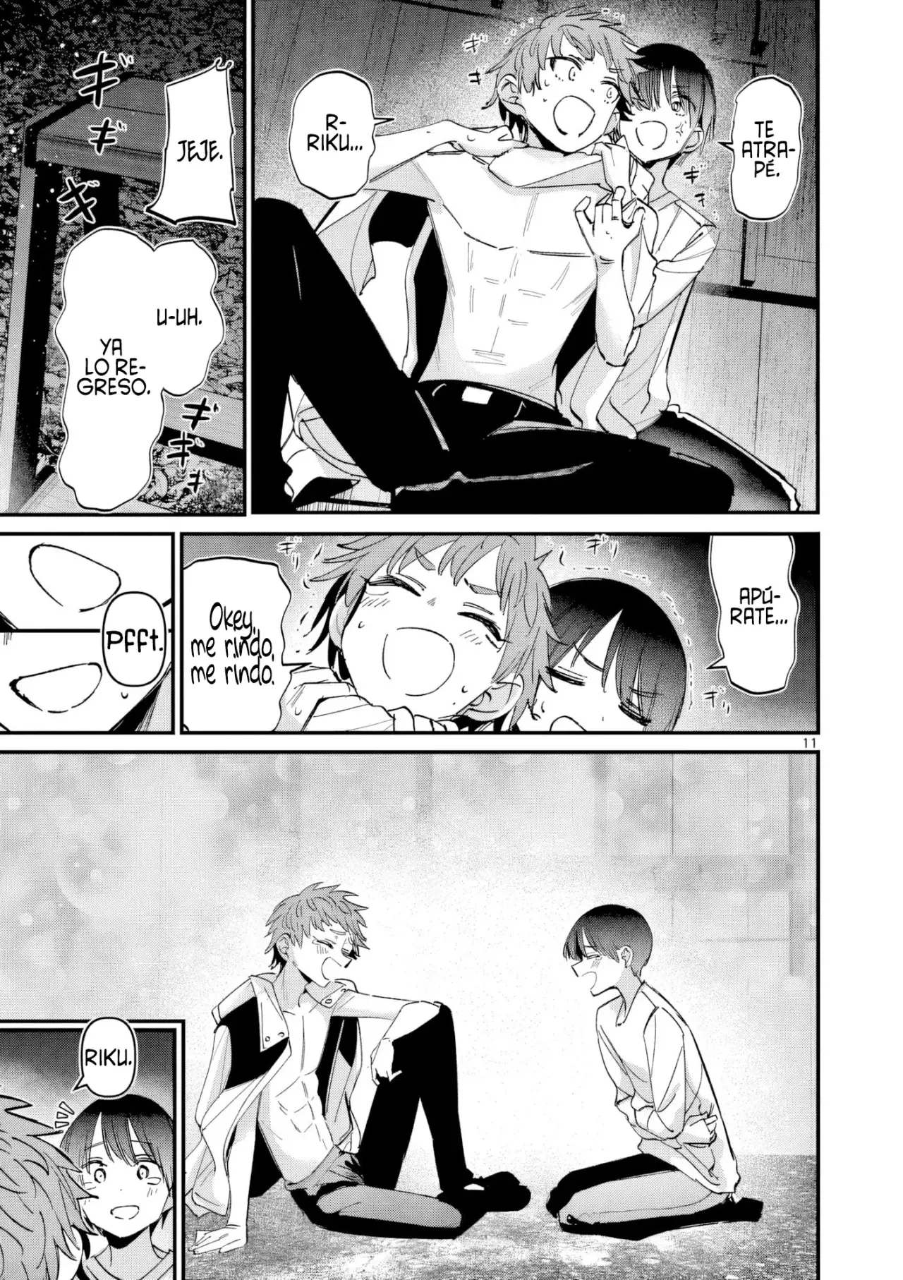 Aitsu no Kanojo capítulo 68, página 13