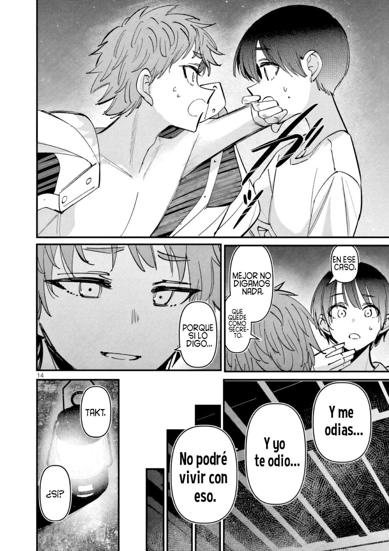 Aitsu no Kanojo capítulo 68, página 16