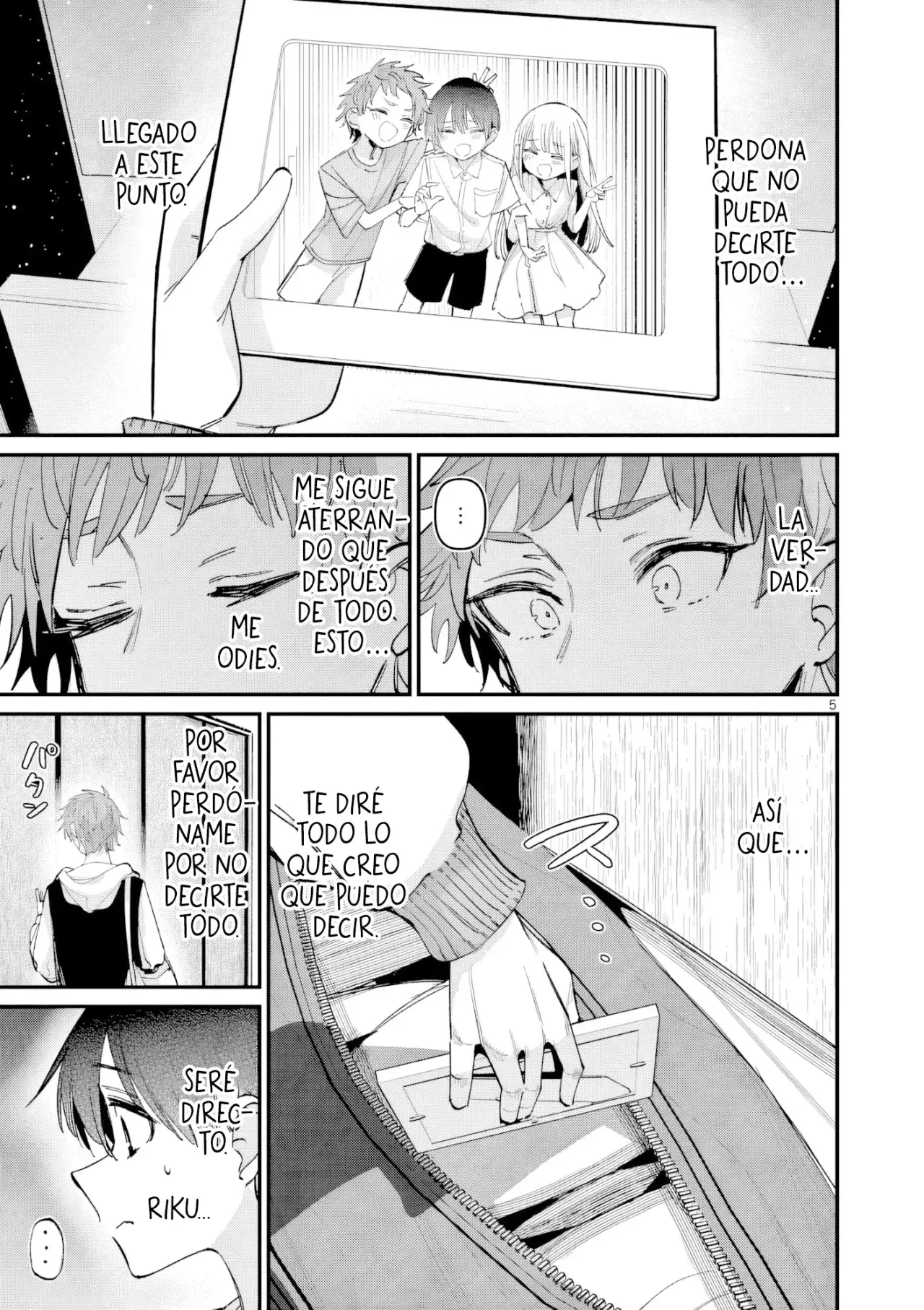 Aitsu no Kanojo capítulo 69, página 7