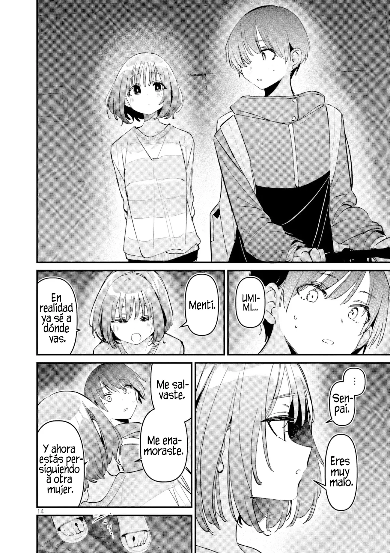 Aitsu no Kanojo capítulo 69, página 16