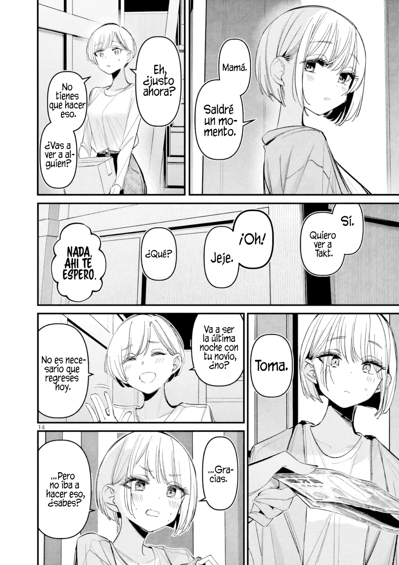 Aitsu no Kanojo capítulo 70, página 16
