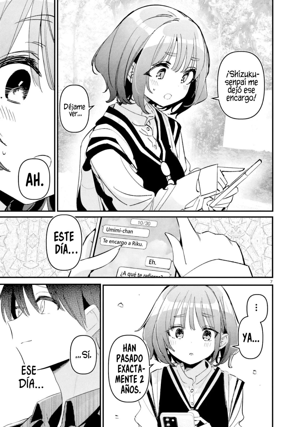 Aitsu no Kanojo capítulo 73, página 9
