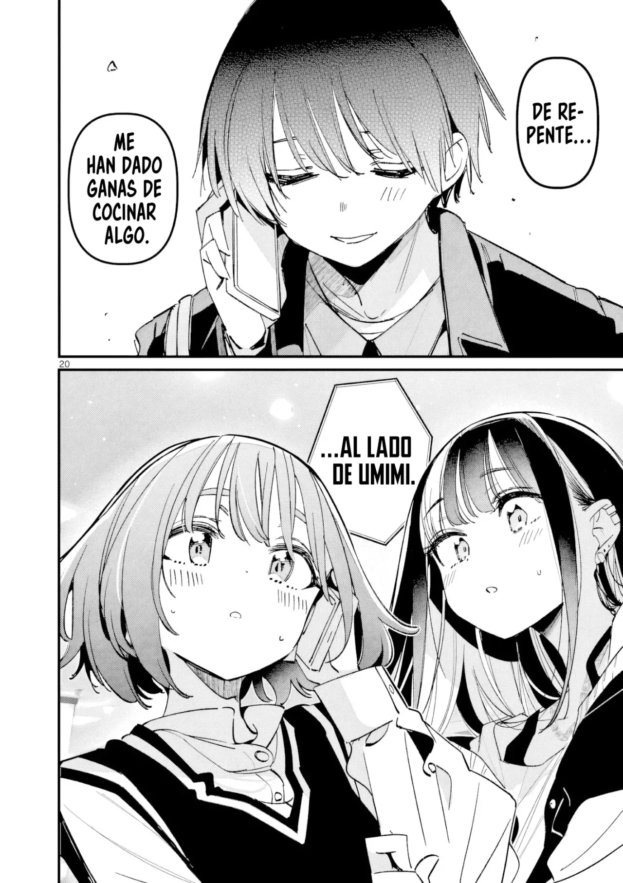 Aitsu no Kanojo capítulo 73, página 21