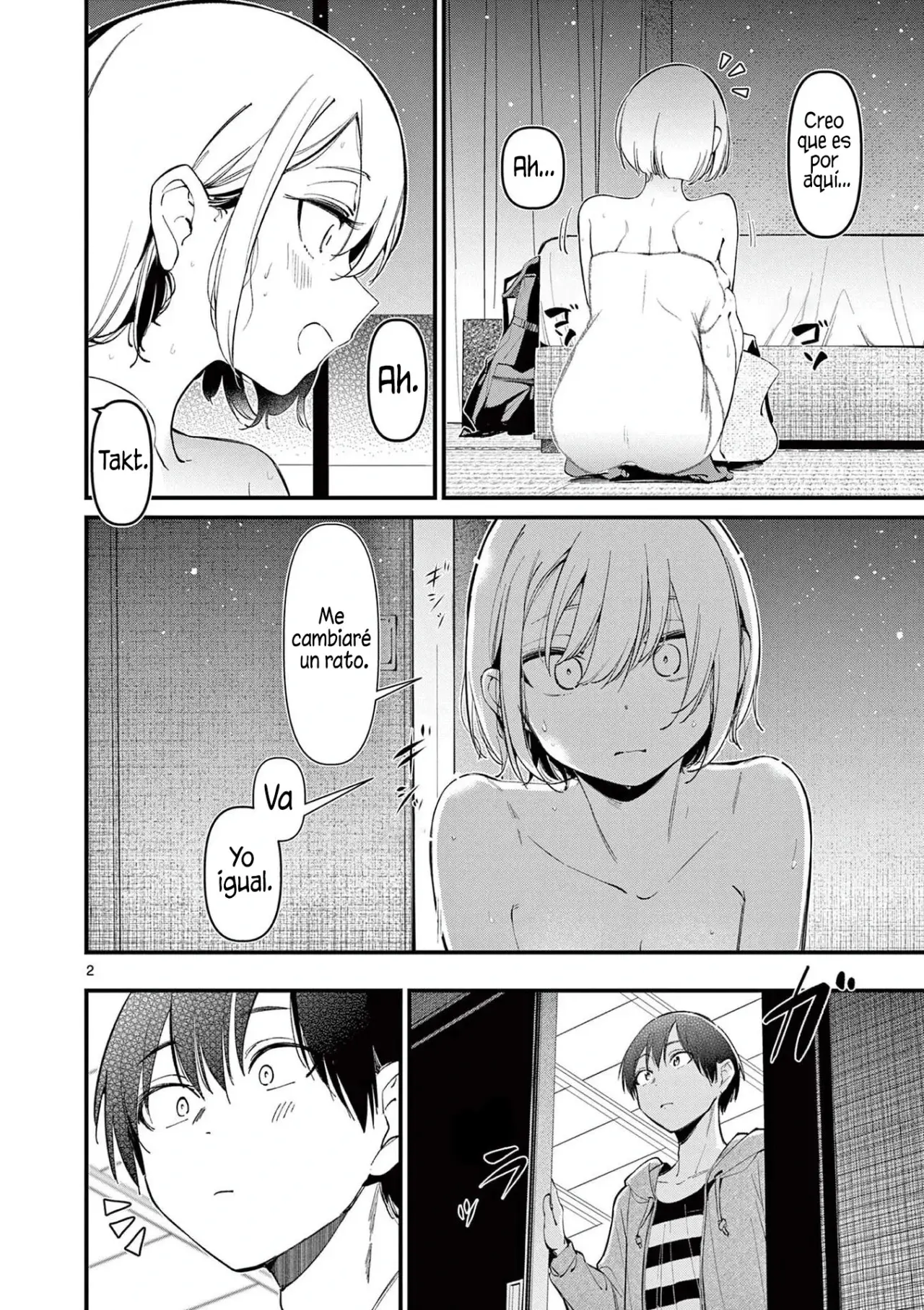 Aitsu no Kanojo capítulo 8.5, página 4