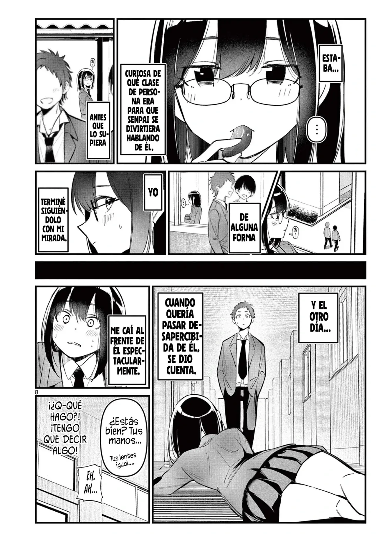 Aitsu no Kanojo capítulo 8, página 10