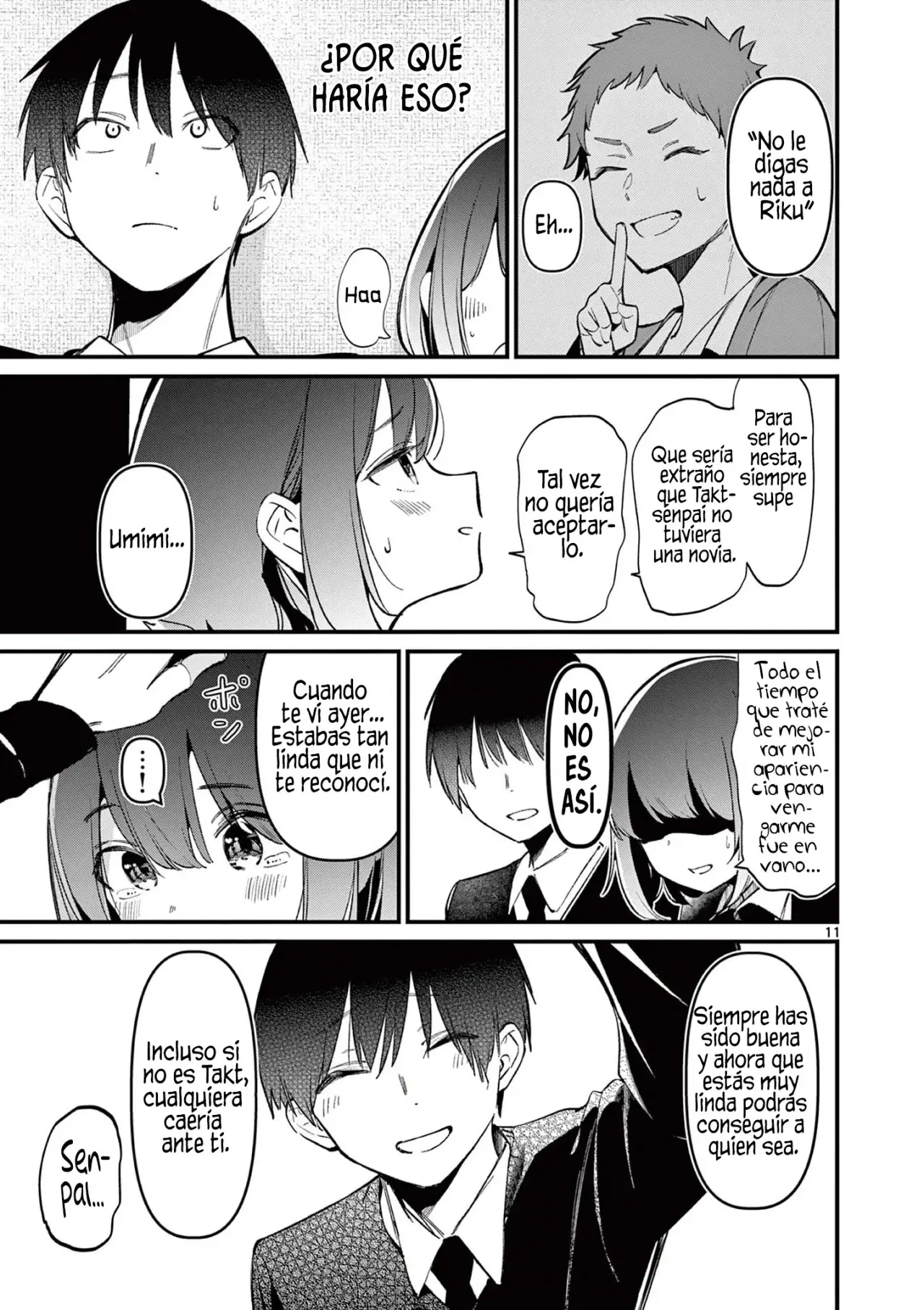 Aitsu no Kanojo capítulo 8, página 13
