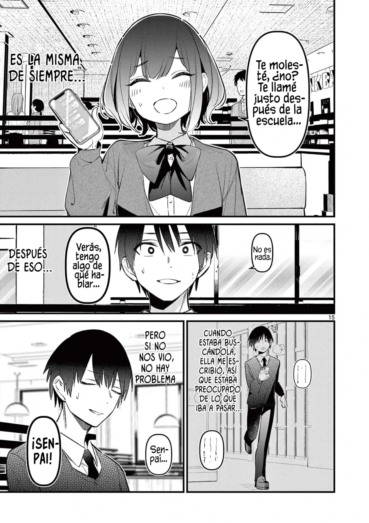 Aitsu no Kanojo capítulo 9, página 17