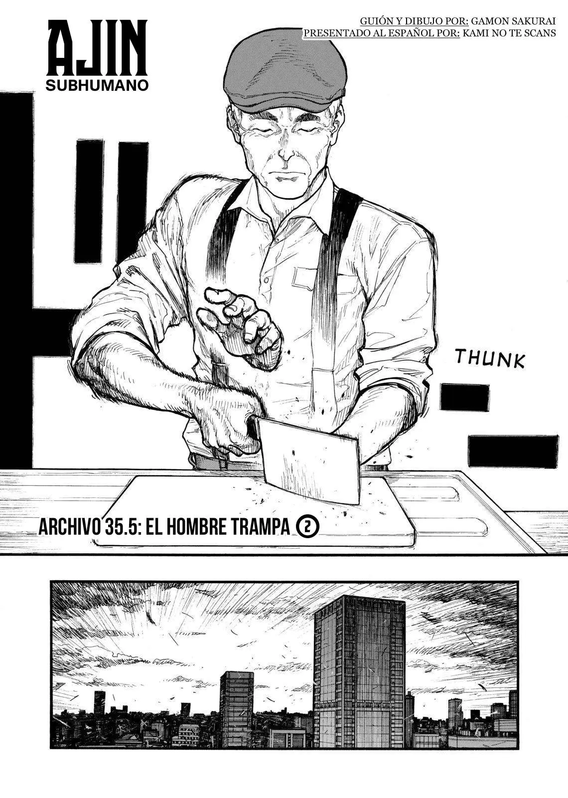 Ajin capítulo 35.05, página 3