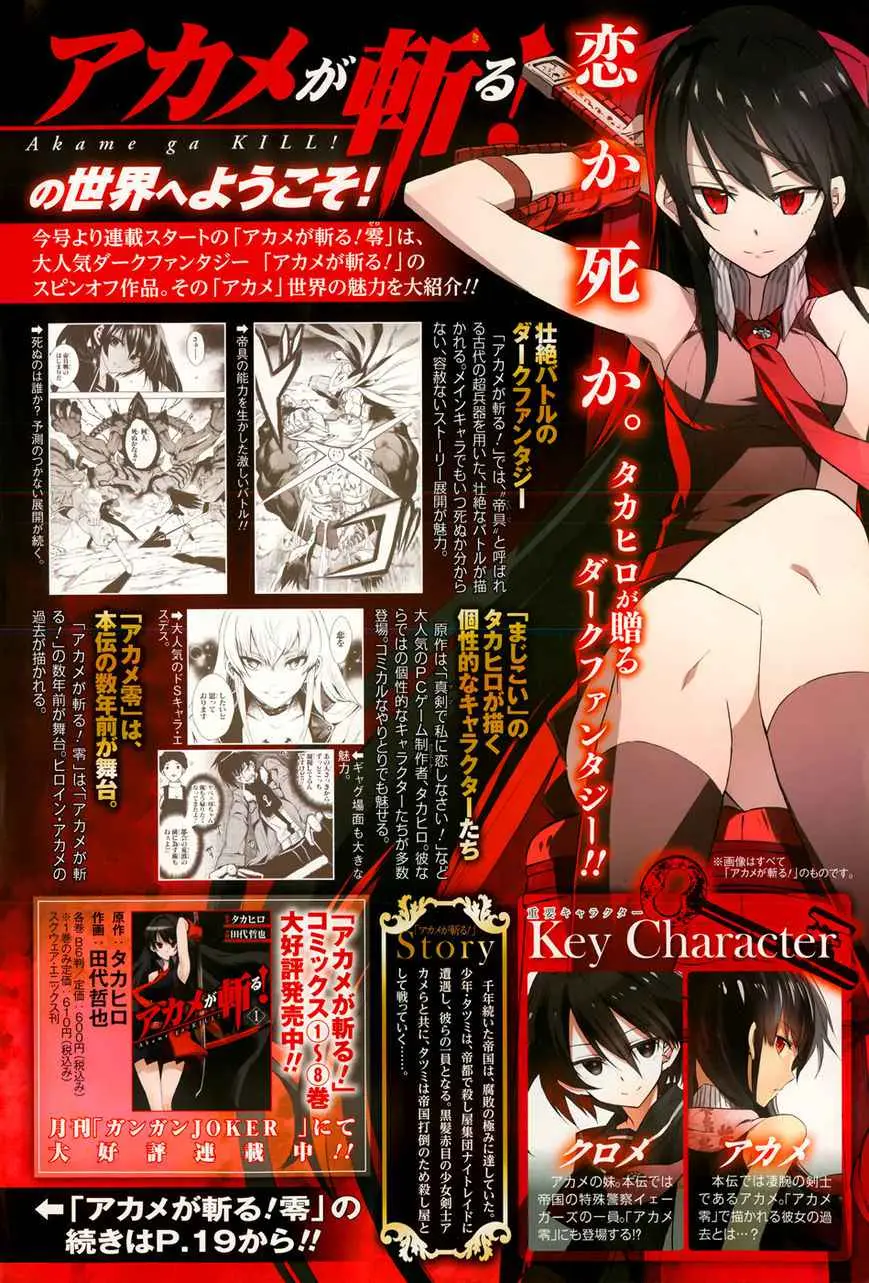 Akame ga KILL! ZERO capítulo 1, página 4
