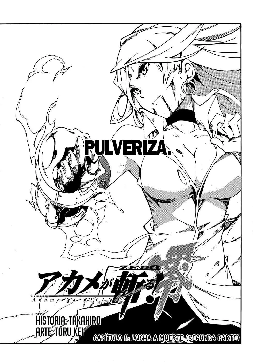 Akame ga KILL! ZERO capítulo 11, página 1