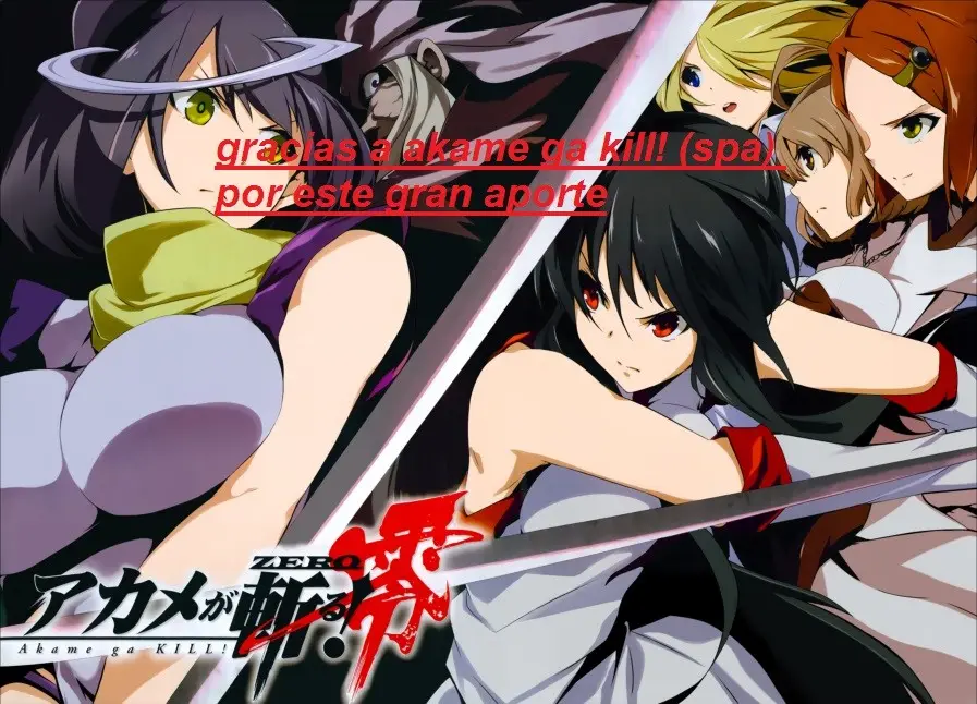 Akame ga KILL! ZERO capítulo 12, página 1
