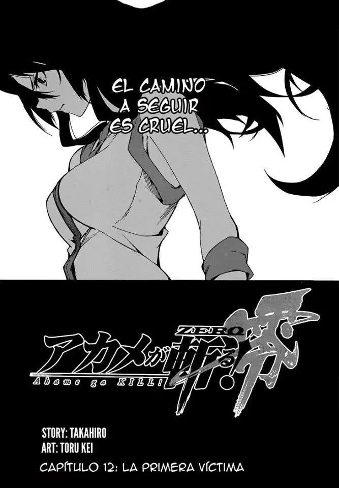 Akame ga KILL! ZERO capítulo 12, página 2