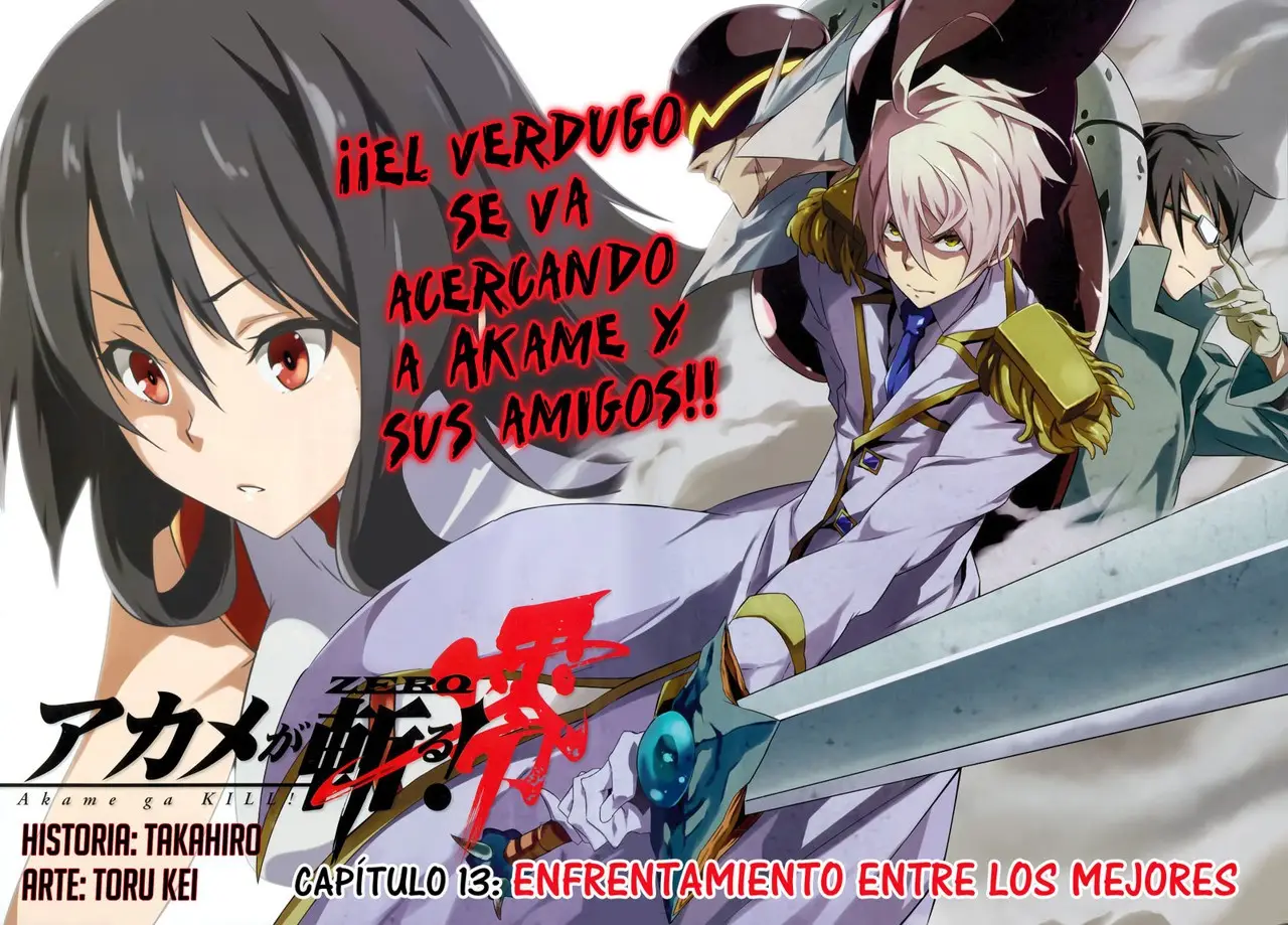 Akame ga KILL! ZERO capítulo 13, página 3
