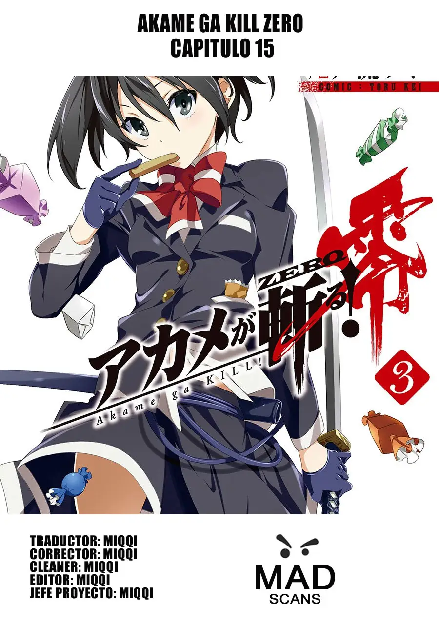 Akame ga KILL! ZERO capítulo 15, página 1