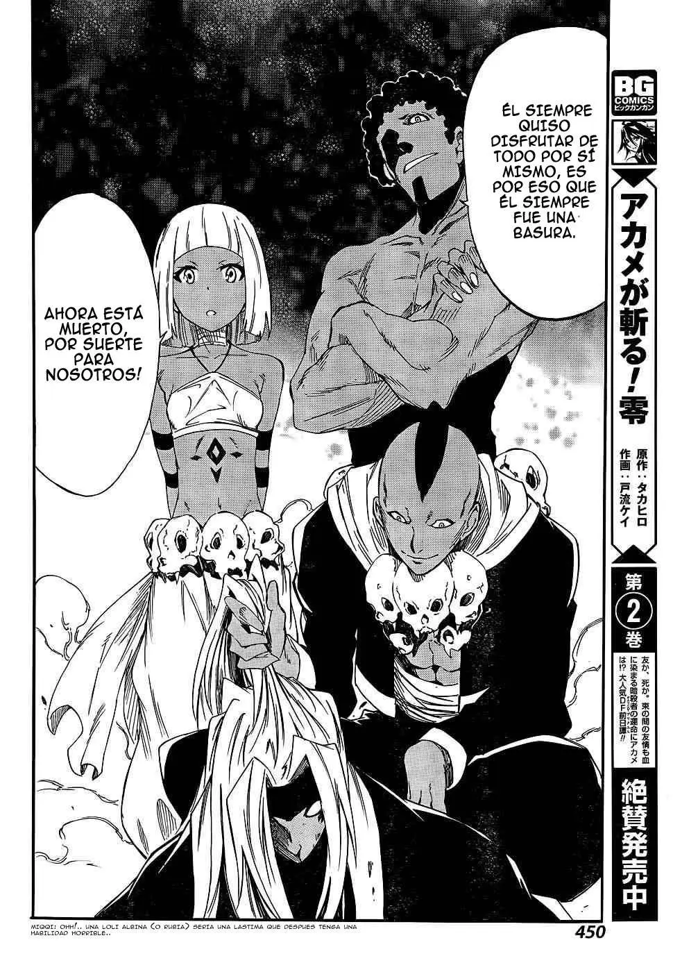Akame ga KILL! ZERO capítulo 15, página 18