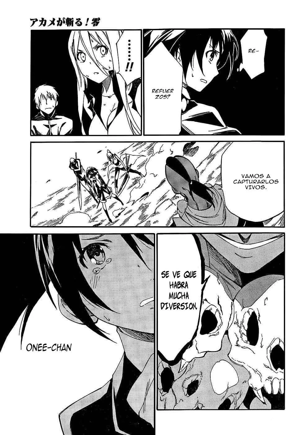 Akame ga KILL! ZERO capítulo 15, página 19