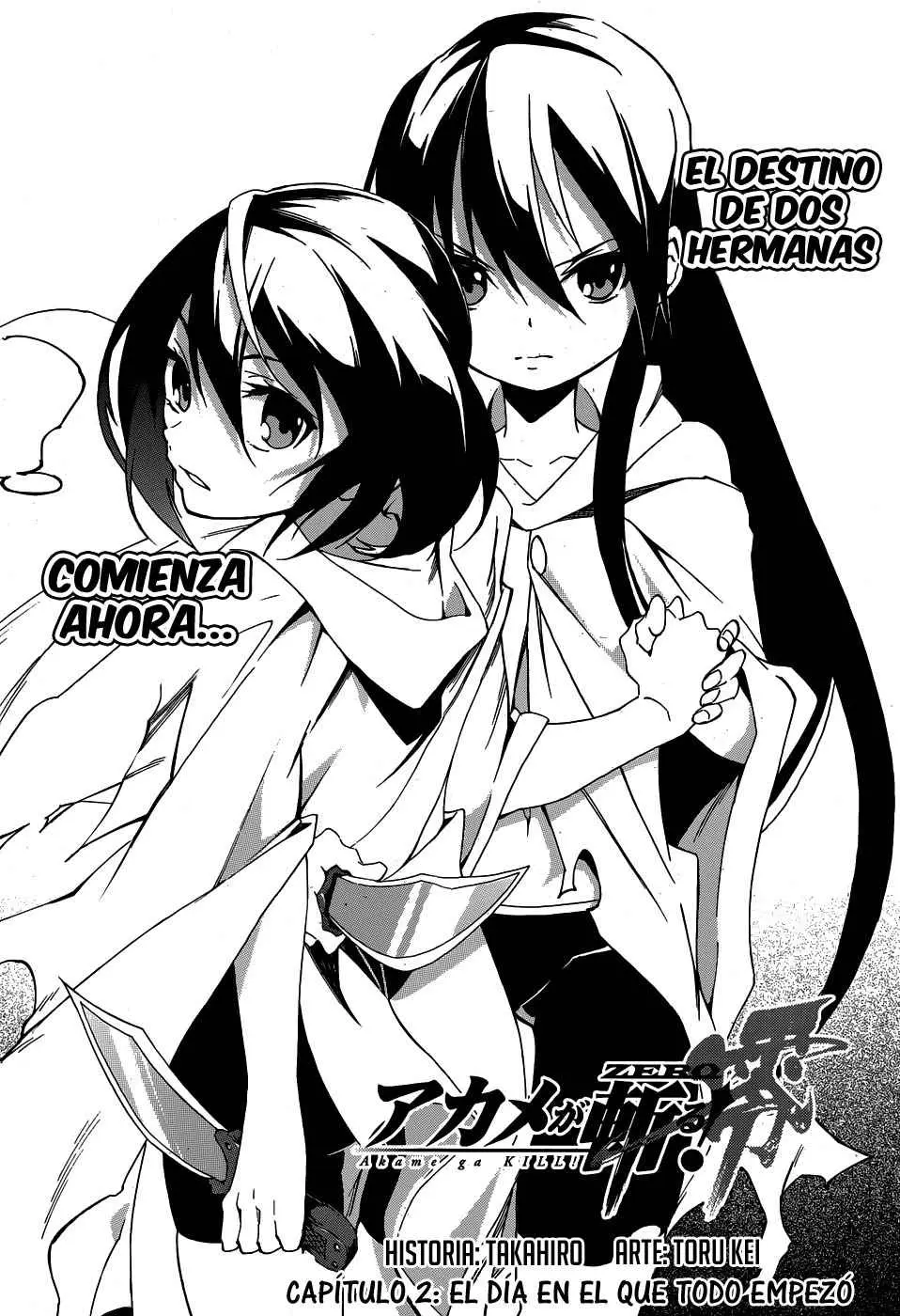 Akame ga KILL! ZERO capítulo 2, página 3