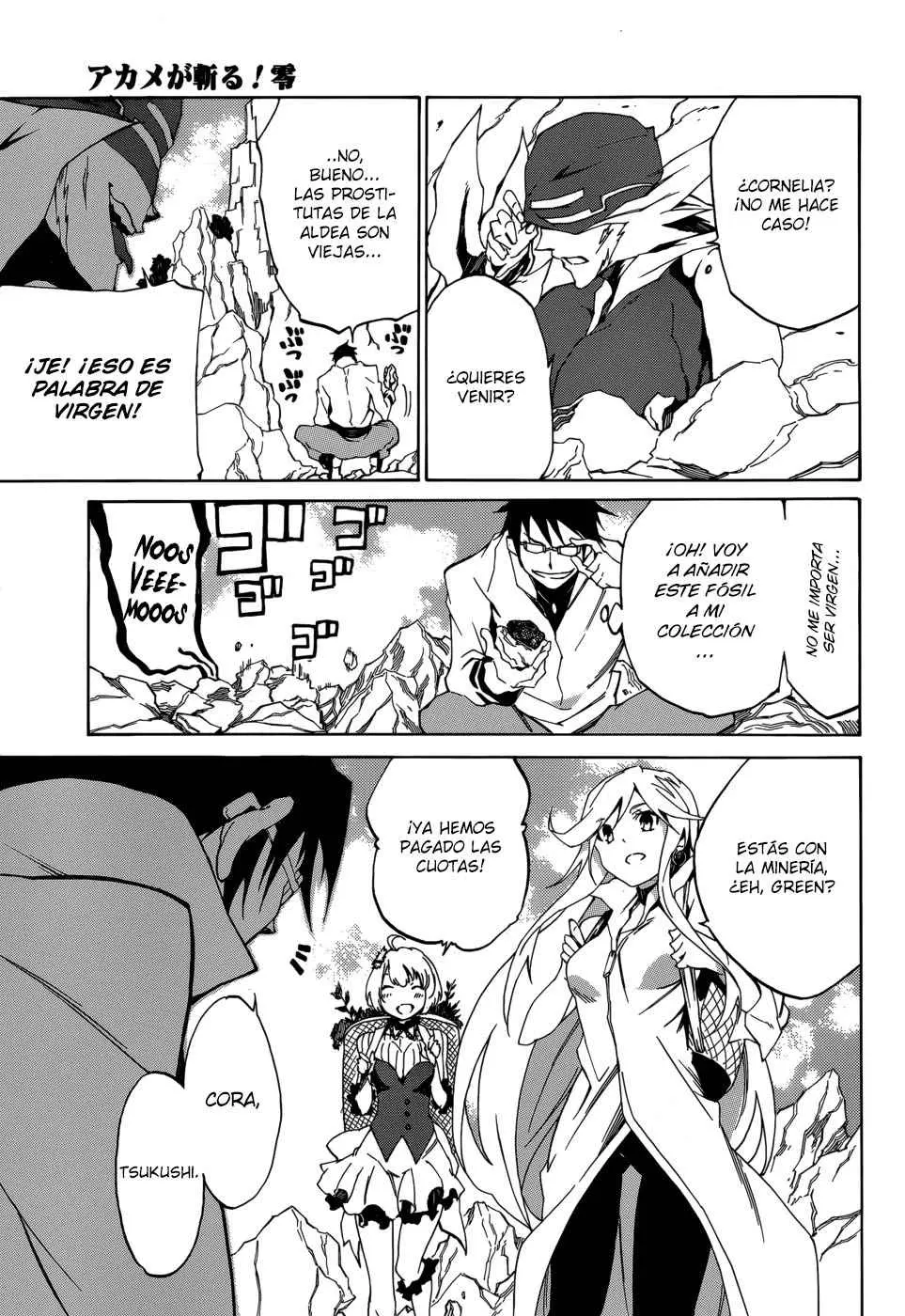 Akame ga KILL! ZERO capítulo 2, página 23