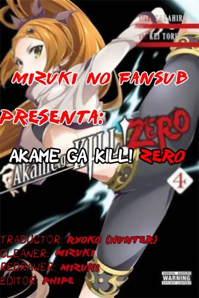 Akame ga KILL! ZERO capítulo 24, página 1