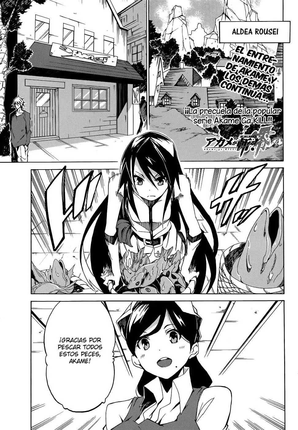 Akame ga KILL! ZERO capítulo 3, página 1