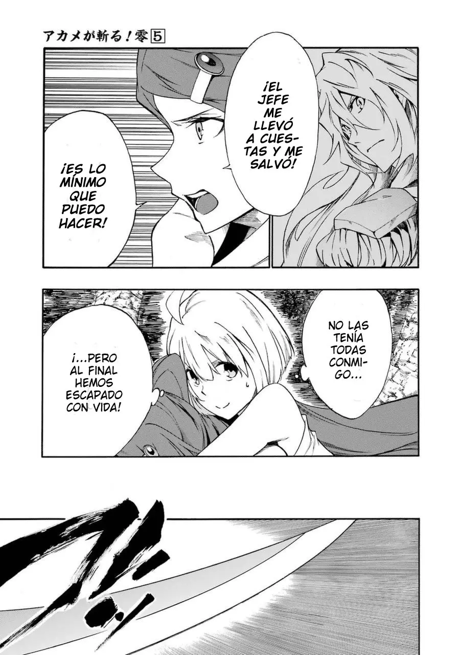 Akame ga KILL! ZERO capítulo 31, página 22
